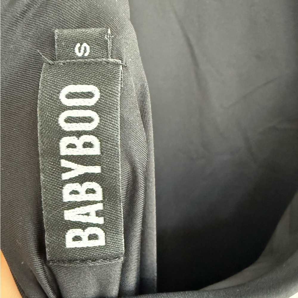 BABYBOO - Elegant Black Backless Dress - Picture 5 of 5